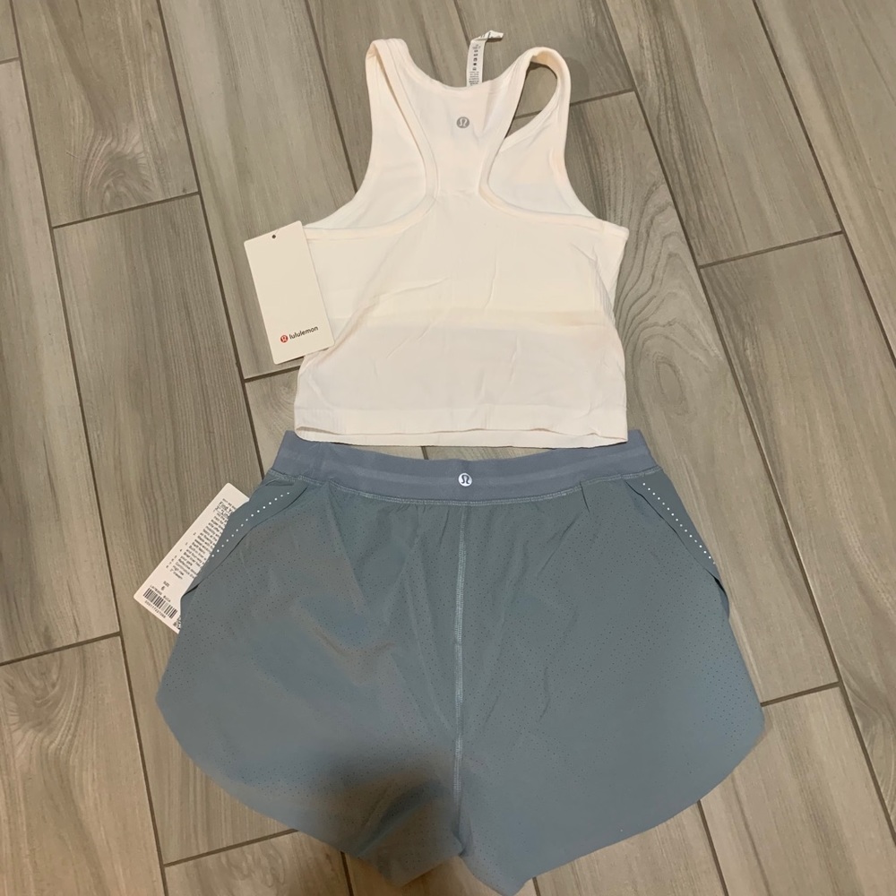 Lululemon Find Your Pace Short & Crop Tank Set - Picture 6 of 6